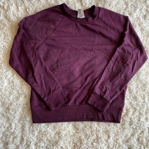 Purple Sweatshirt
